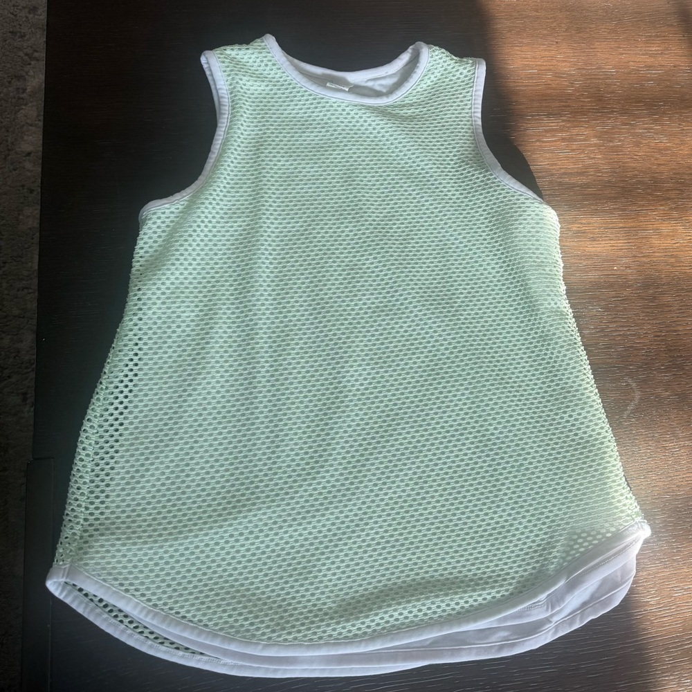 Athleta Kids Mint Green Tank Top